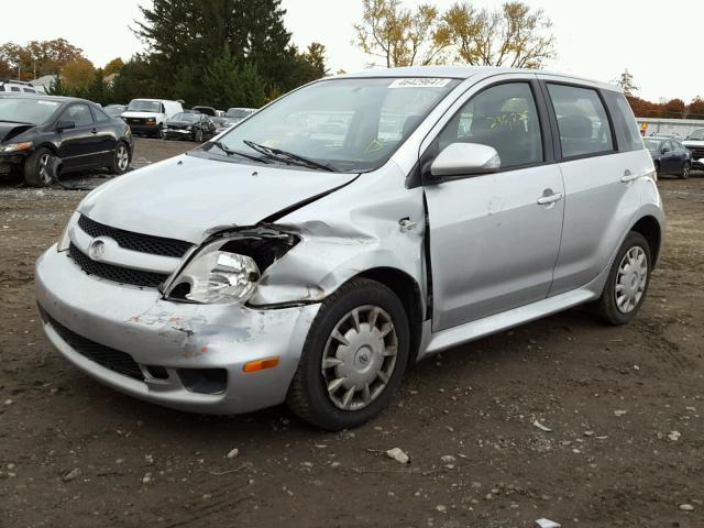 JTKKT624360142492 - 2006 TOYOTA SCION XA SILVER photo 2