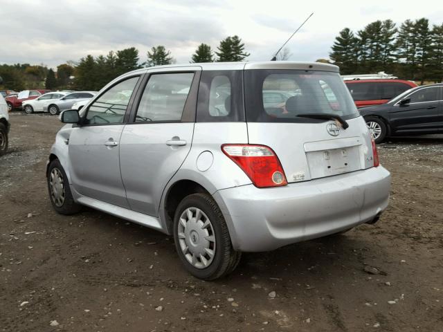 JTKKT624360142492 - 2006 TOYOTA SCION XA SILVER photo 3