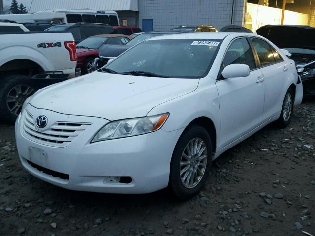 4T1BE46K67U535634 - 2007 TOYOTA CAMRY NEW WHITE photo 2