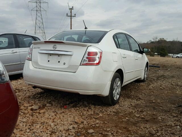 3N1AB6AP9BL653240 - 2011 NISSAN SENTRA 2.0 WHITE photo 4