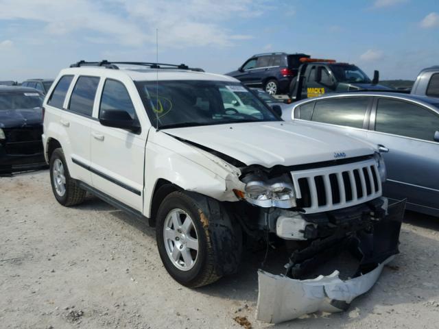 1J8HR48P29C535806 - 2009 JEEP GRAND CHER WHITE photo 1