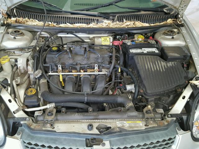 1B3ES26C53D211545 - 2003 DODGE NEON SE SILVER photo 7