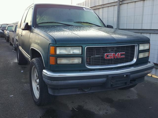 1GKEK13R9VJ730835 - 1997 GMC YUKON GREEN photo 1