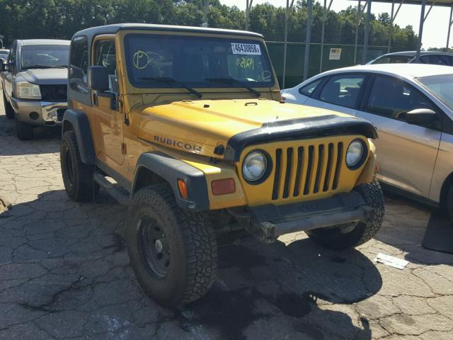 1J4FA69S93P301970 - 2003 JEEP WRANGLER / GOLD photo 1