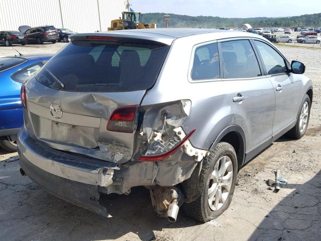 JM3TB3BA6D0418364 - 2013 MAZDA CX-9 SPORT SILVER photo 4