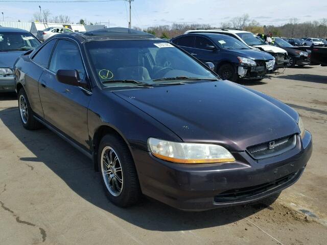 1HGCG3263XA005842 - 1999 HONDA ACCORD LX PURPLE photo 1