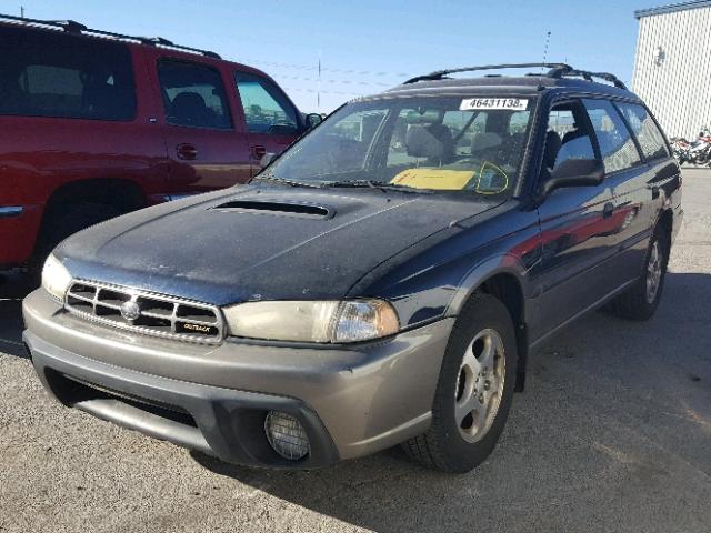 4S3BG6852W7646020 - 1998 SUBARU LEGACY 30T BLUE photo 2