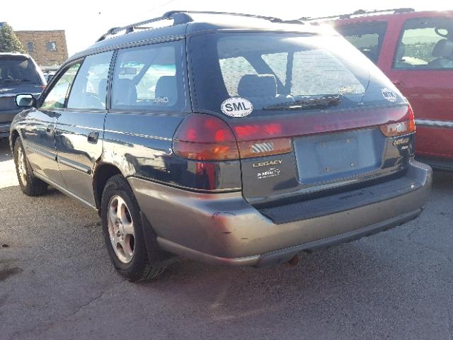 4S3BG6852W7646020 - 1998 SUBARU LEGACY 30T BLUE photo 3