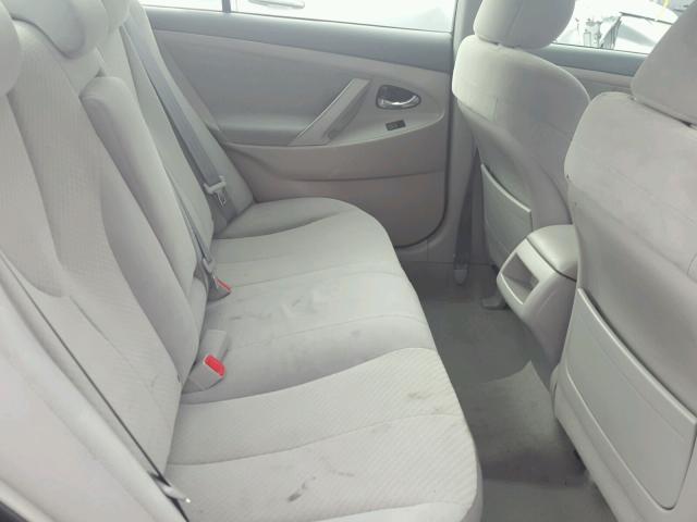 4T1BE46K99U830343 - 2009 TOYOTA CAMRY BASE BLACK photo 6