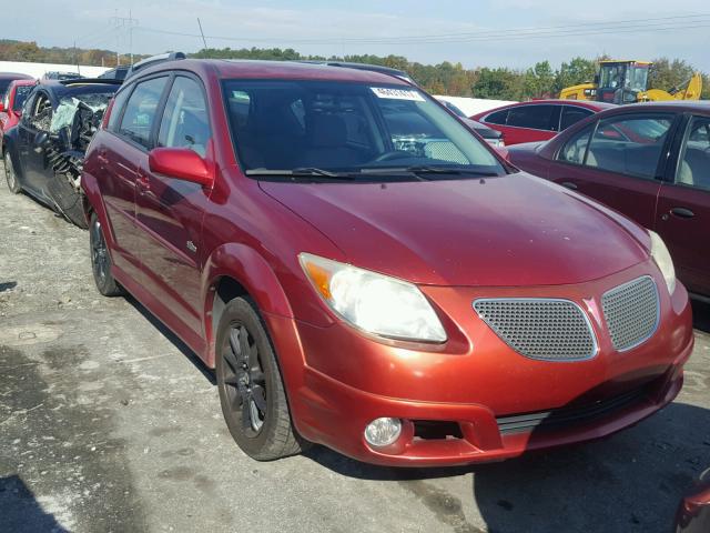 5Y2SL65896Z409815 - 2006 PONTIAC VIBE RED photo 1