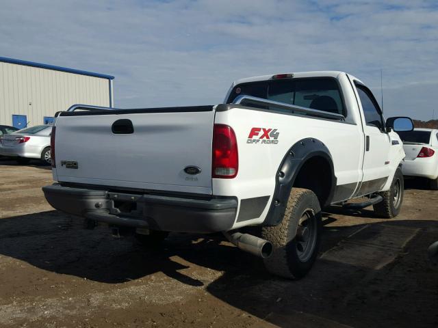 1FTNF21P13EC82037 - 2003 FORD F250 WHITE photo 4