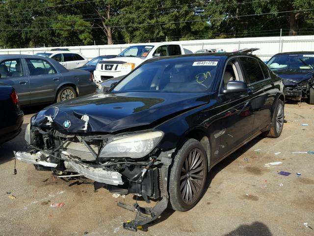 WBAKB8C55BCY64436 - 2011 BMW 750LI BLACK photo 2