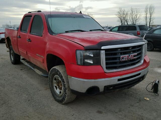 1GTHK23K27F532895 - 2007 GMC SIERRA K25 RED photo 1