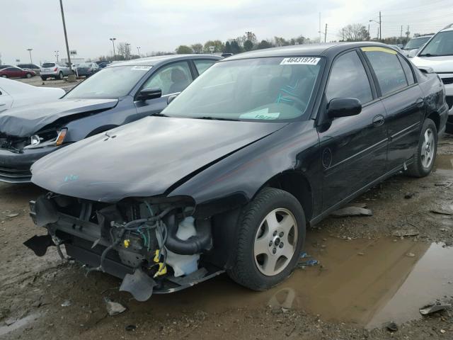1G1NE52J63M714005 - 2003 CHEVROLET MALIBU LS შავი ფოტო 2