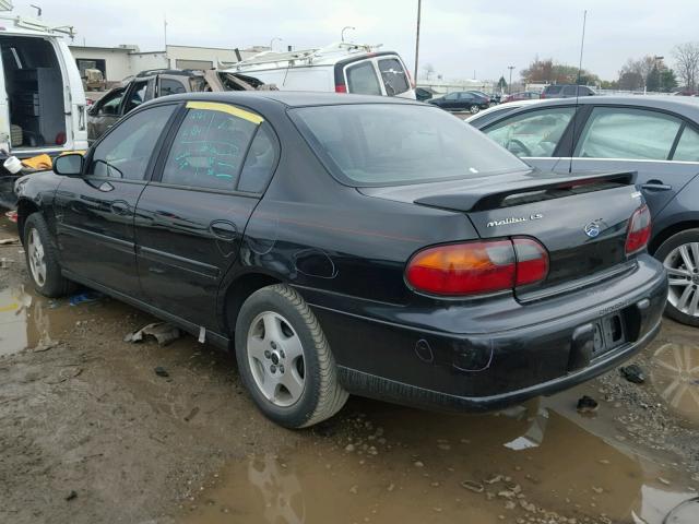 1G1NE52J63M714005 - 2003 CHEVROLET MALIBU LS შავი ფოტო 3
