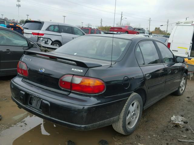1G1NE52J63M714005 - 2003 CHEVROLET MALIBU LS შავი ფოტო 4