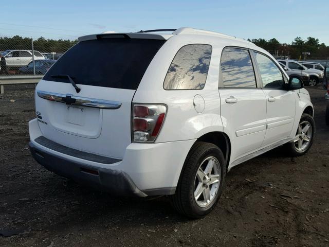 2CNDL63FX56078260 - 2005 CHEVROLET EQUINOX LT WHITE photo 4