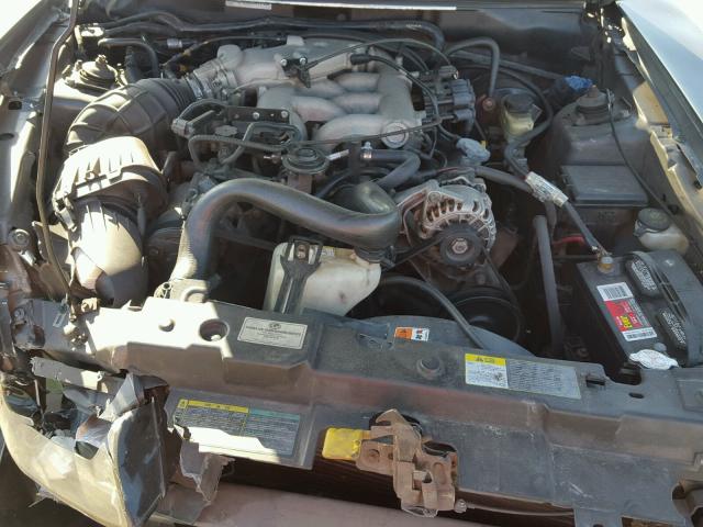 1FAFP406X4F240828 - 2004 FORD MUSTANG GRAY photo 7