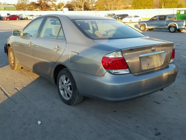 4T1BF32K86U624293 - 2006 TOYOTA CAMRY LE GRAY photo 3