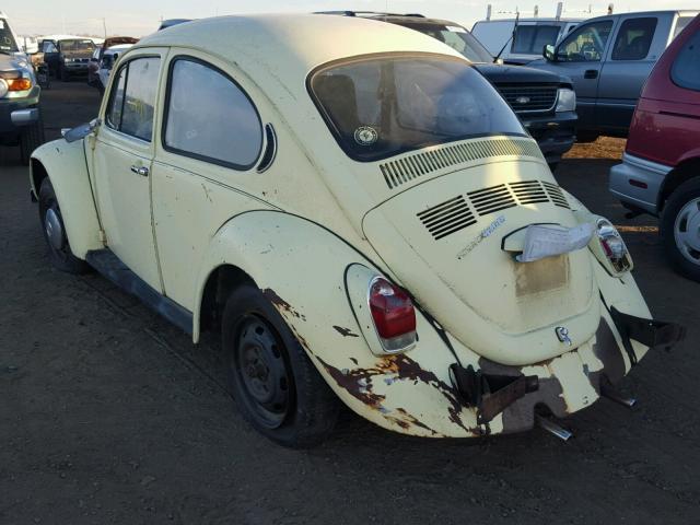 1122352407 - 1972 VOLKSWAGEN BEATLE YELLOW photo 3