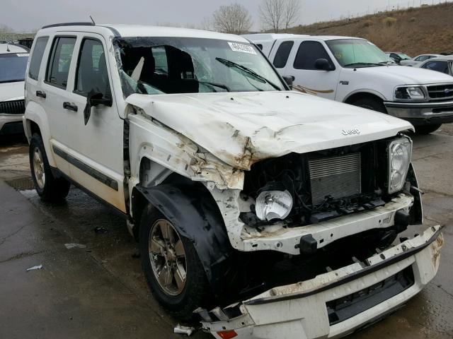 1J4PN2GK9AW139393 - 2010 JEEP LIBERTY SP WHITE photo 1