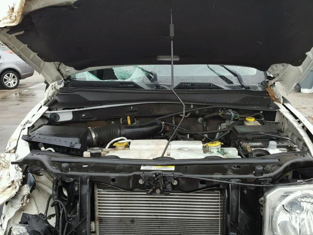 1J4PN2GK9AW139393 - 2010 JEEP LIBERTY SP WHITE photo 7