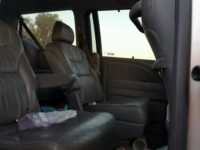 5FNRL387X7B089783 - 2007 HONDA ODYSSEY EX SILVER photo 6