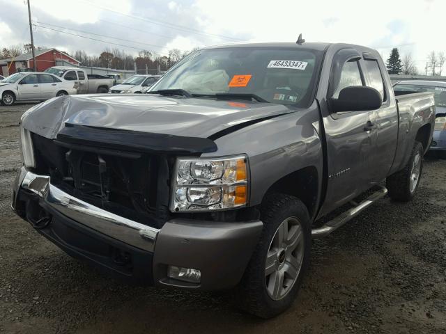 2GCEK19J381275296 - 2008 CHEVROLET SILVERADO GRAY photo 2