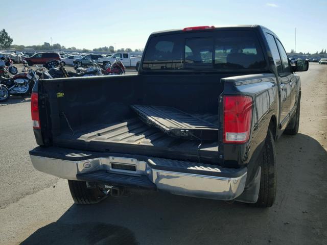 1N6AA07A34N583220 - 2004 NISSAN TITAN XE BLACK photo 4