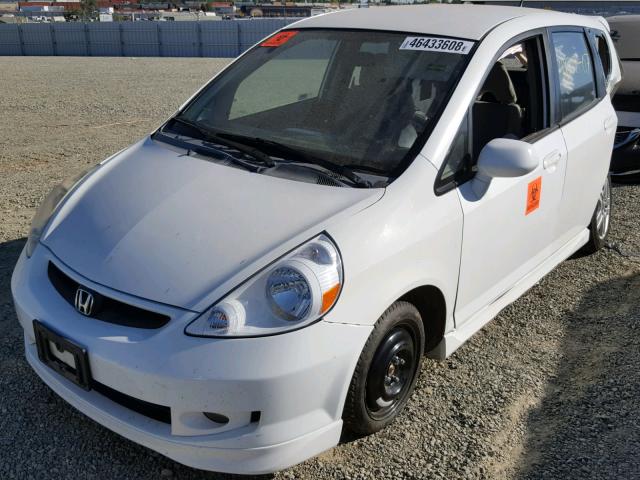 JHMGD38677S061839 - 2007 HONDA FIT S 白色 照片 2