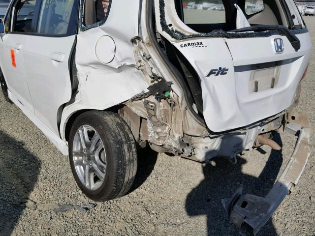 JHMGD38677S061839 - 2007 HONDA FIT S 白色 照片 9
