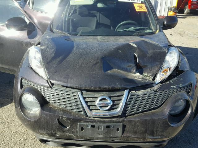 JN8AF5MVXET356892 - 2014 NISSAN JUKE S BLACK photo 9