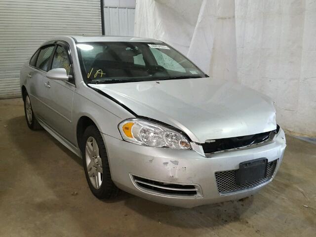 2G1WG5E30D1160064 - 2013 CHEVROLET IMPALA LT SILVER photo 1