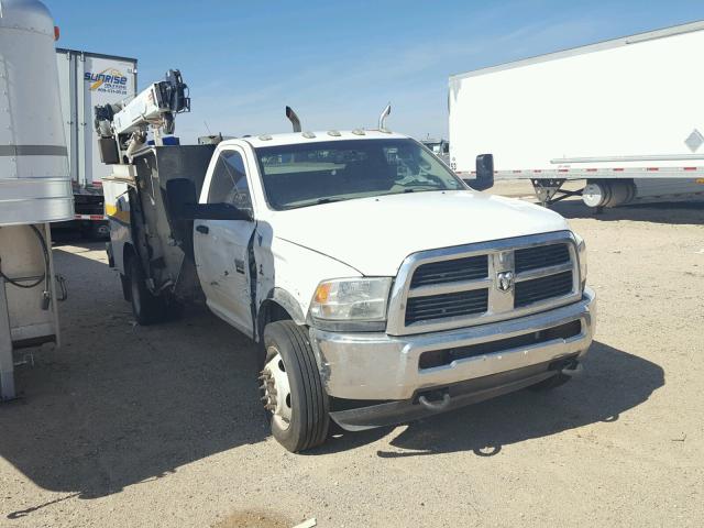 3C7WDKBL3CG327674 - 2012 DODGE RAM 4500 S WHITE photo 1