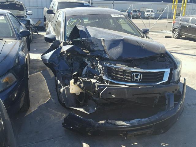 5KBCP3F72AB015621 - 2010 HONDA ACCORD BLUE photo 1