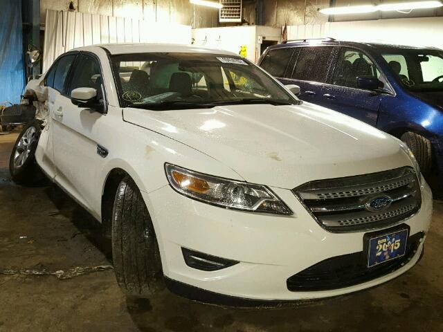 1FAHP2EW3BG154662 - 2011 FORD TAURUS SEL WHITE photo 1