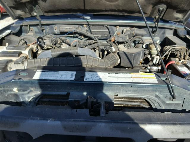 1FTYR11U6WPB34981 - 1998 FORD RANGER GREEN photo 7