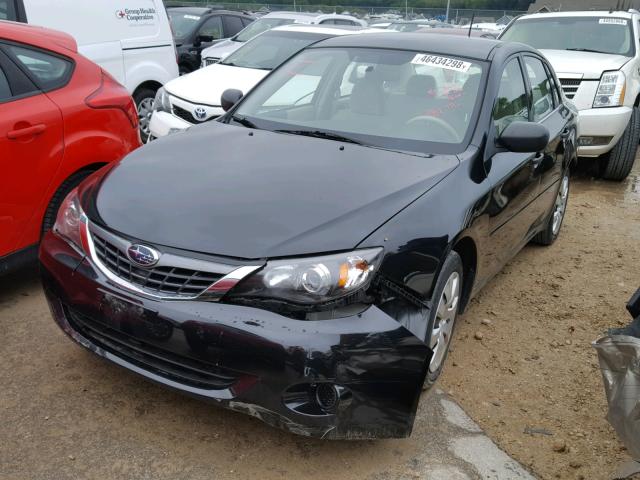 JF1GE61698H524871 - 2008 SUBARU IMPREZA 2. BLACK photo 2