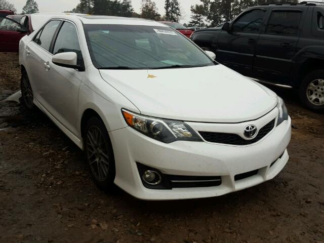 4T1BF1FK7CU563285 - 2012 TOYOTA CAMRY BASE WHITE photo 1