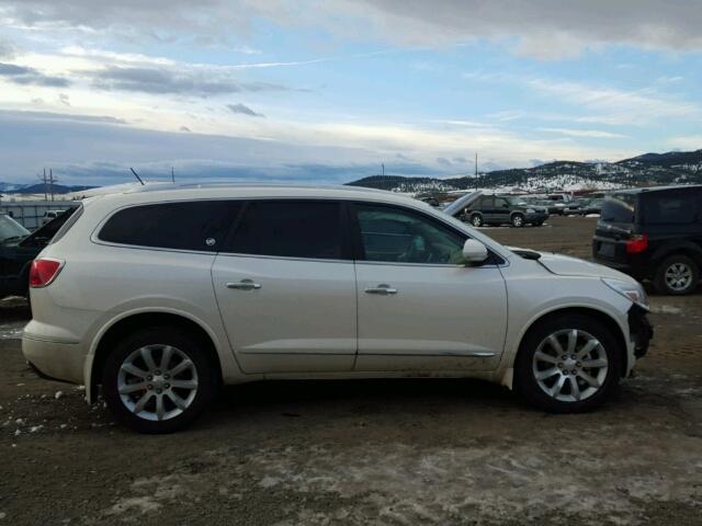 5GAKVCKD9FJ306811 - 2015 BUICK ENCLAVE WHITE photo 9