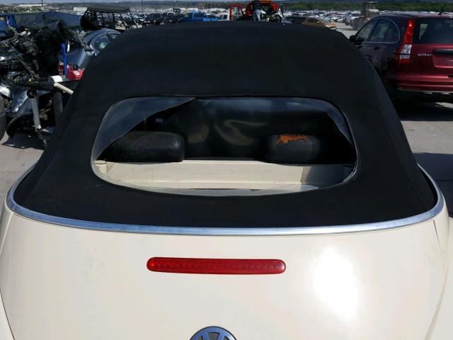 3VWCM31Y35M367628 - 2005 VOLKSWAGEN NEW BEETLE 奶油色 照片 9