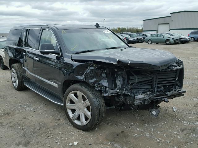 1GYS4TKJXFR626593 - 2015 CADILLAC ESCALADE E BLACK photo 1