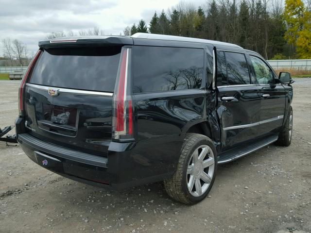 1GYS4TKJXFR626593 - 2015 CADILLAC ESCALADE E BLACK photo 4