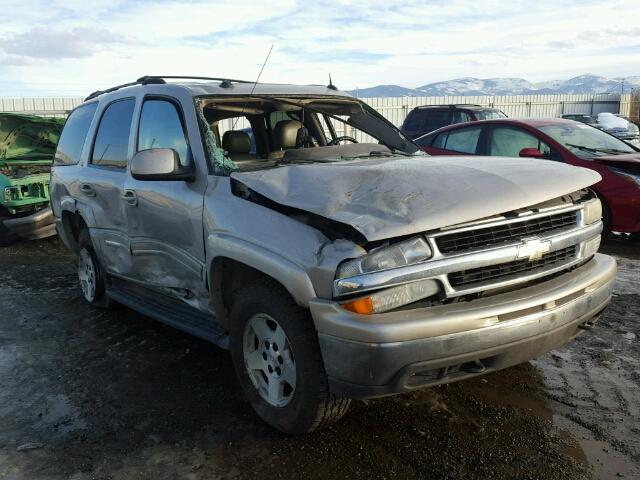 1GNEK13T35J166971 - 2005 CHEVROLET TAHOE K150 SILVER photo 1