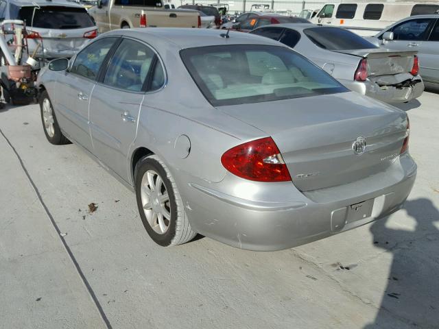 2G4WE587661293020 - 2006 BUICK LACROSSE C SILVER photo 3