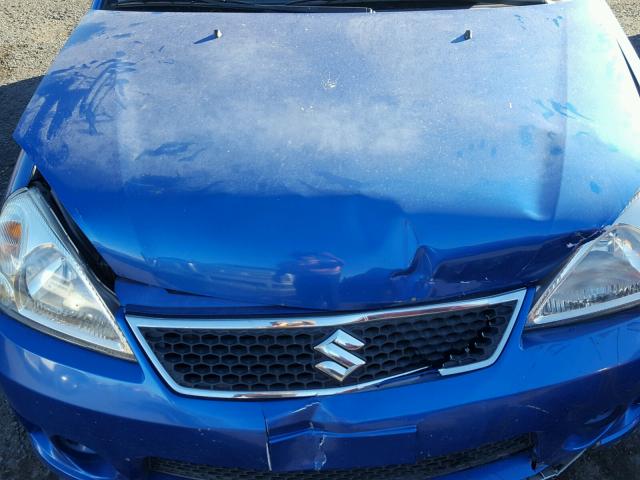 JS2RC62H865353947 - 2006 SUZUKI AERIO BLUE photo 7