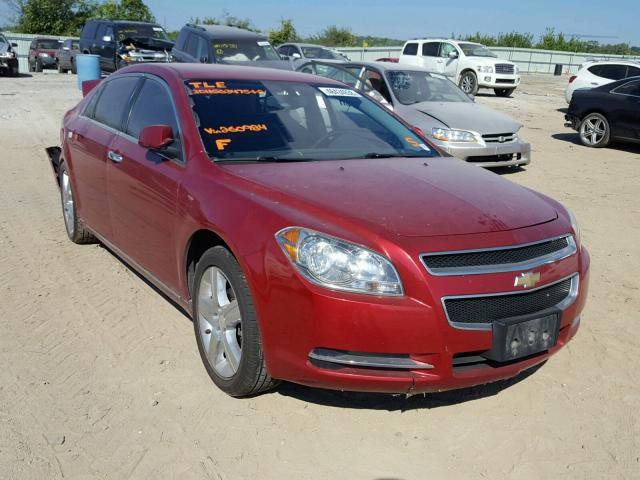 1G1ZC5E08CF260984 - 2012 CHEVROLET MALIBU 1LT MAROON photo 1