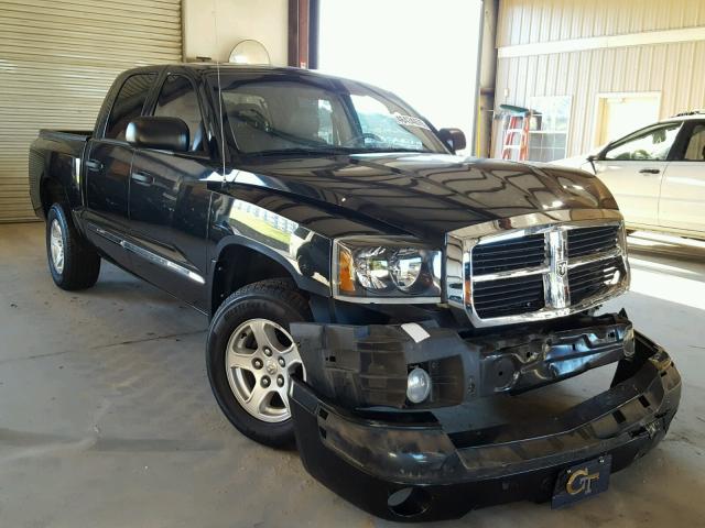 1D7HE58J07S127639 - 2007 DODGE DAKOTA QUA BLACK photo 1