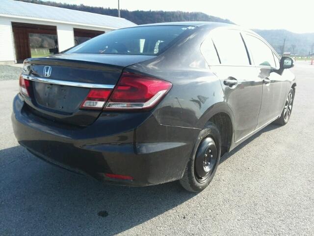 2HGFB2F86DH538959 - 2013 HONDA CIVIC EX შავი ფოტო 4