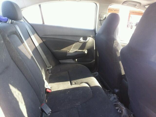 2HGFB2F86DH538959 - 2013 HONDA CIVIC EX შავი ფოტო 6